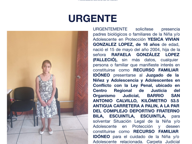 YESICA VIVIAN GONZALEZ LOPEZ