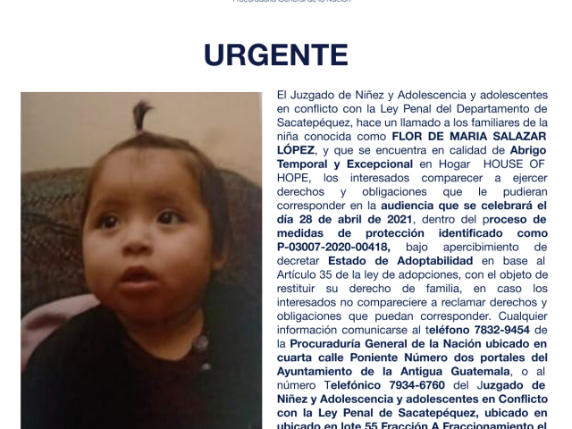 FLOR DE MARIA SALAZAR LÓPEZ