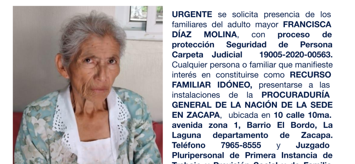 FRANCISCA DÍAZ MOLINA