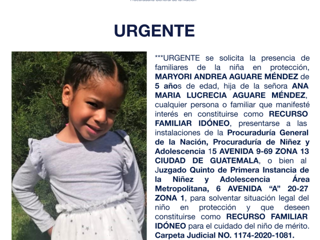 MARYORI ANDREA AGUARE MÉNDEZ