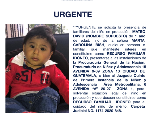 MATEO DAVID (NOMBRE SUPUESTO)