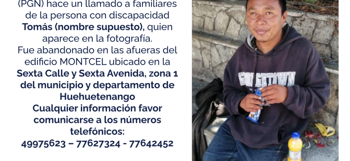 Tomás (nombre supuesto)