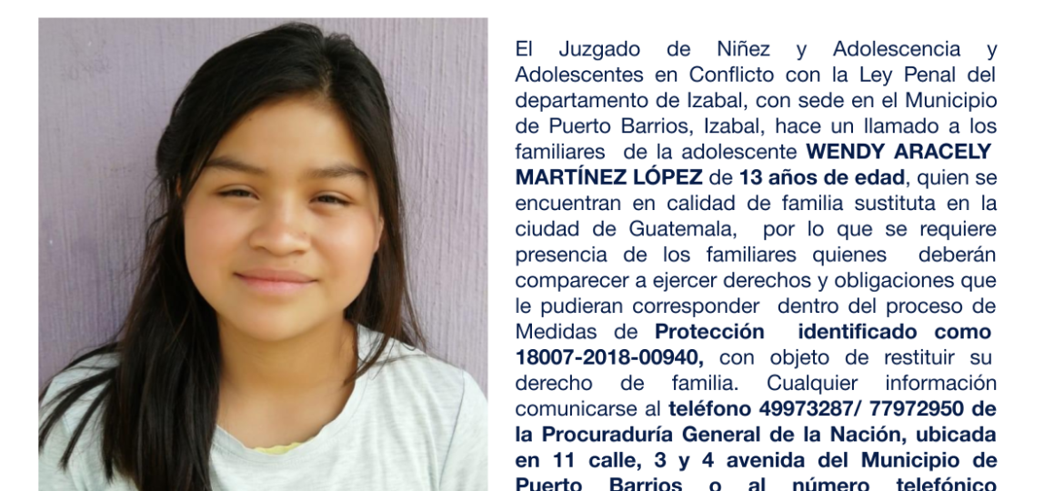 WENDY ARACELY MARTÍNEZ LÓPEZ