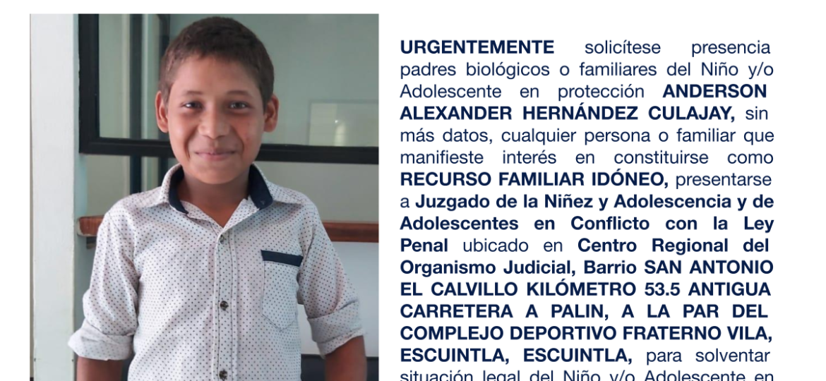 ANDERSON ALEXANDER HERNÁNDEZ CULAJAY