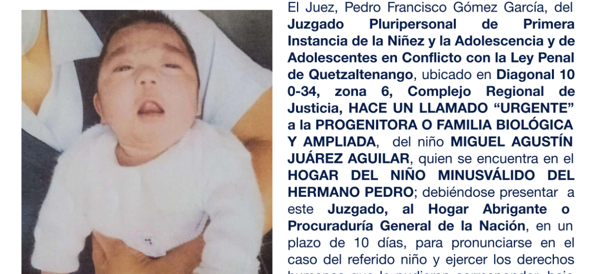 MIGUEL AGUSTÍN JUÁREZ AGUILAR