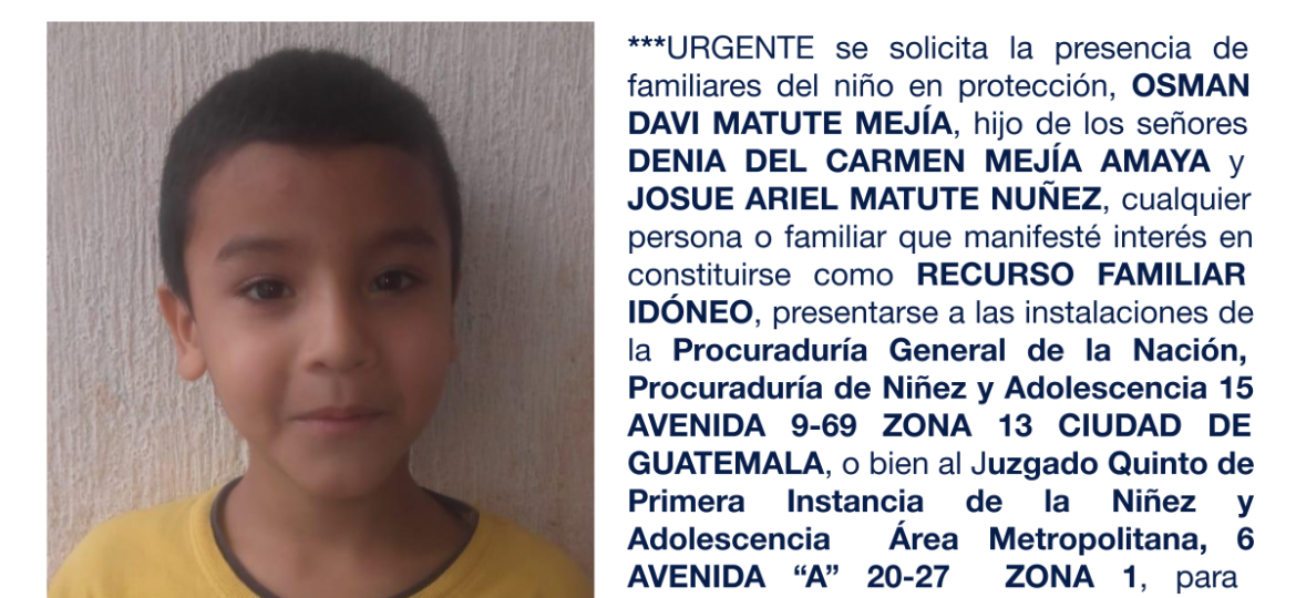 OSMAN DAVI MATUTE MEJÍA