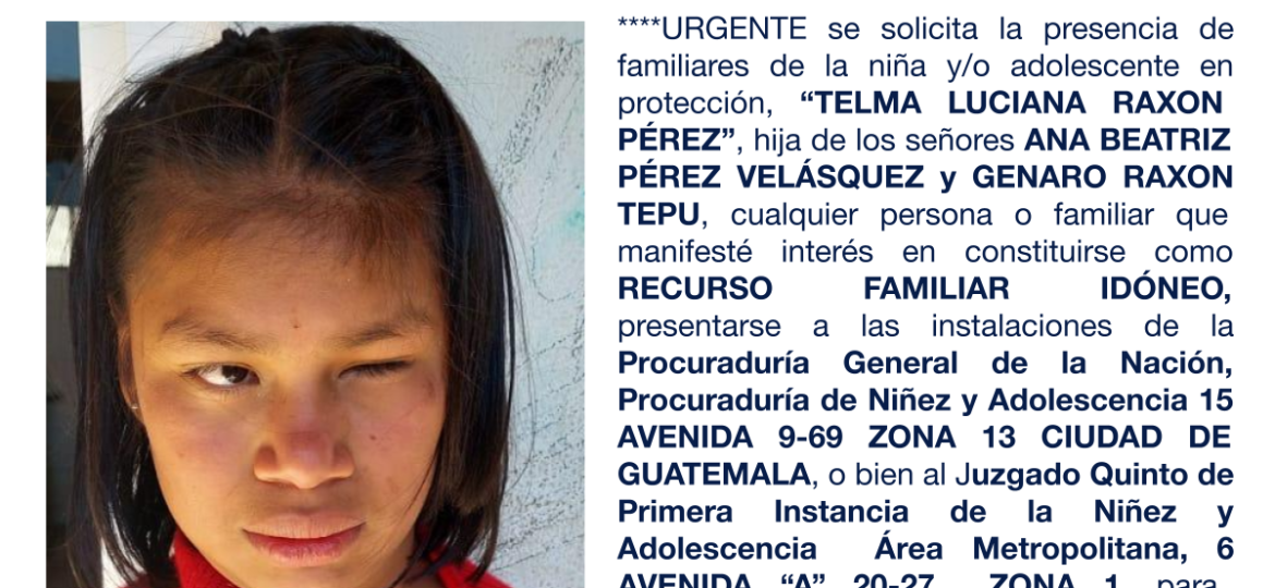 TELMA LUCIANA RAXON PÉREZ