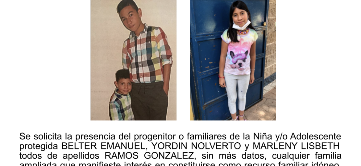 BELTER EMANUEL, YORDIN NOLVERTO y MARLENY LISBETH