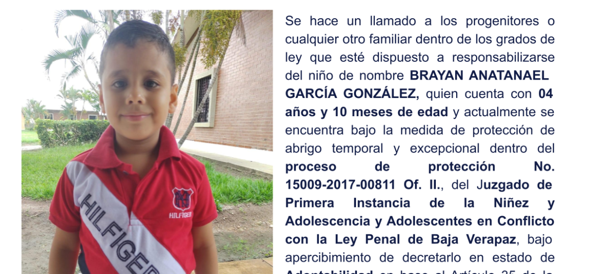 BRAYAN ANATANAEL GARCÍA GONZÁLEZ