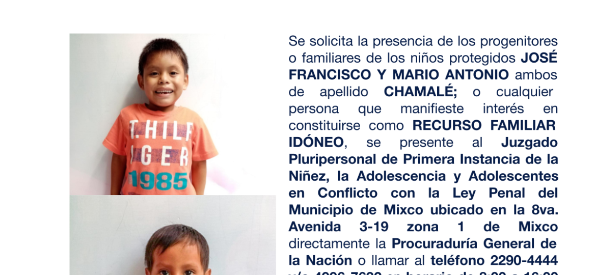 JOSÉ FRANCISCO Y MARIO ANTONIO