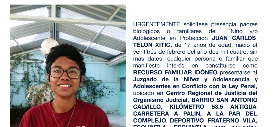 JUAN CARLOS TELON XITIC