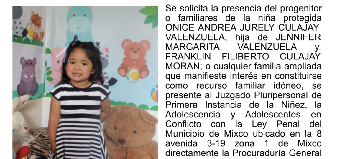 ONICE ANDREA JURELY CULAJAY VALENZUELA