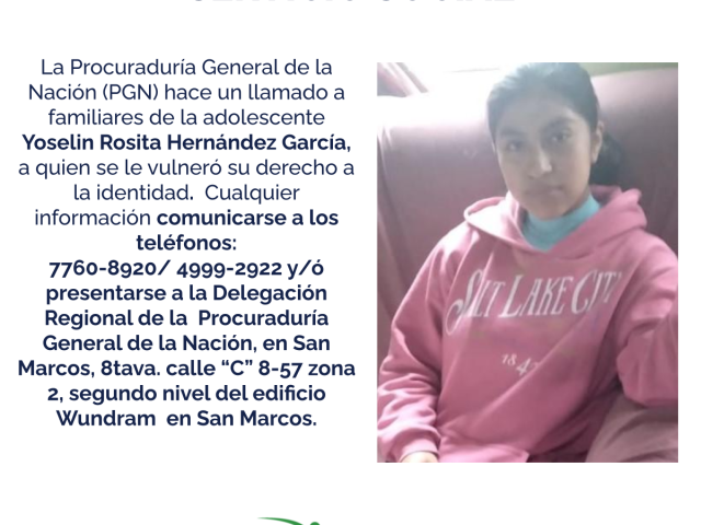 Yoselin Rosita Hernández García