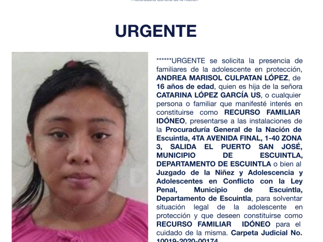 ANDREA MARISOL CULPATAN LÓPEZ