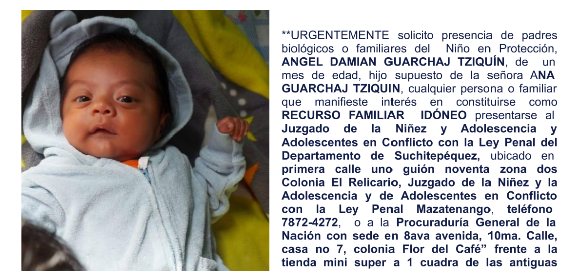 ANGEL DAMIAN GUARCHAJ TZIQUÍN