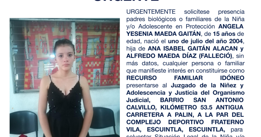 ANGELA YESENIA MAEDA GAITÁN