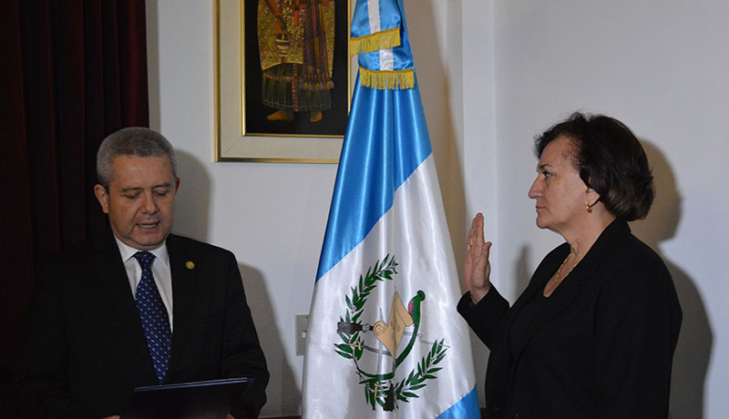 LICENCIADA ANNABELLA MORFIN ES JURAMENTADA COMO NUEVA PROCURADORA GENERAL DE LA NACIÓN