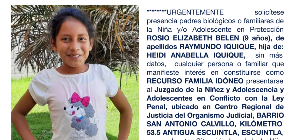 ROSIO ELIZABETH BELEN